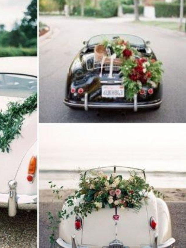 Ideal Ideas For Decorating Your Wedding Car