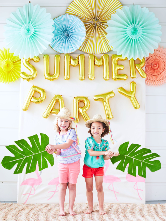 Summertime Birthday Party Ideas for Children