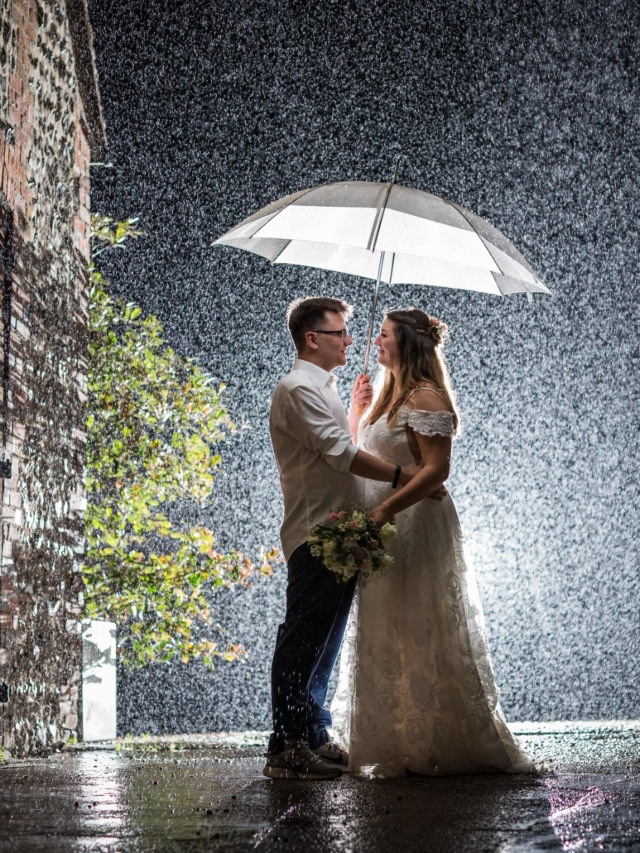 What to do when it Rains at a Wedding